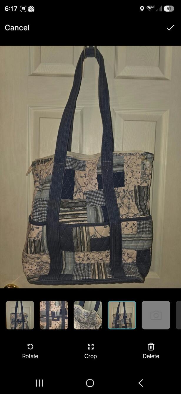 Charming Bellataylor Patchwork Quilted Everyday Tote Bag